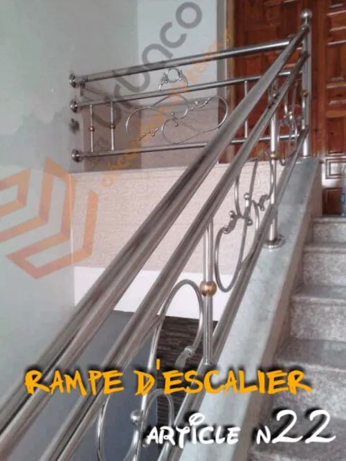 Rampe D'escalier en INOX