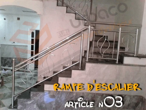 Rampe D'escalier en INOX