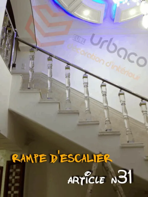 Rampe D'escalier en INOX