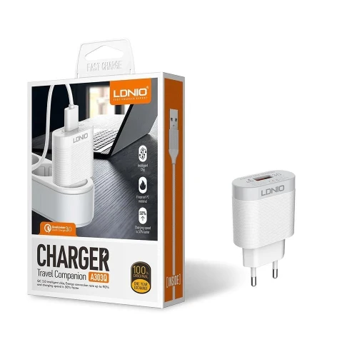 Chargeur LDNIO A303Q Travel Charger