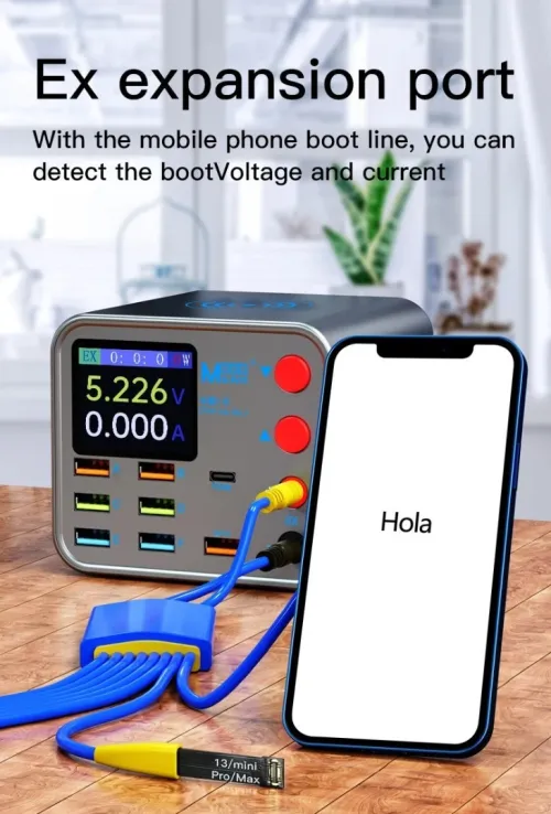chargeur sans fil à 8 ports