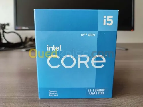 processeur intel i5 12th 12400F BOX