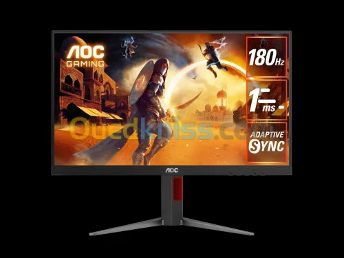 ECRAN AOC 27" 27G4 IPS 180HZ 1MS STAND ADJUSTABLE