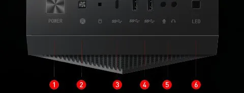 BOITIER MSI MPG GUNGNIR 110R BLACK