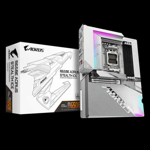 CARTE MERE GIGABYTE B650E AORUS STEALTH ICE