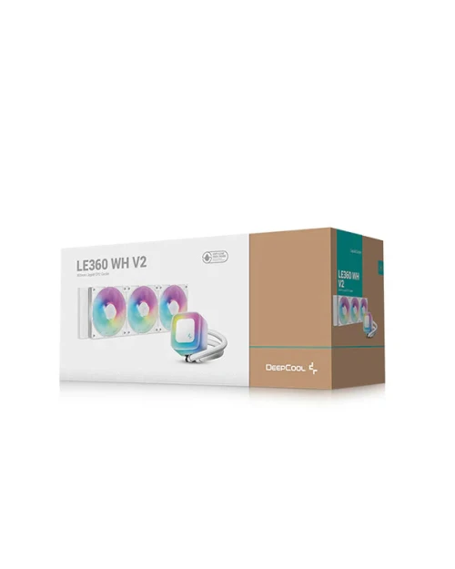 WATER COOLING DEEPCOOL LE360 V2 ARGB WHITE