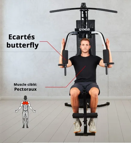 press musculation studio xr