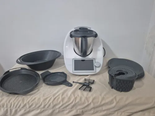 Thermomix - Robot Culinaire Multifonction - TM6 - BLANC/INOX