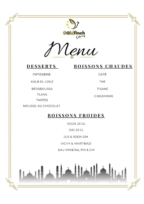 Catering/ Traiteur / Livraison Repas