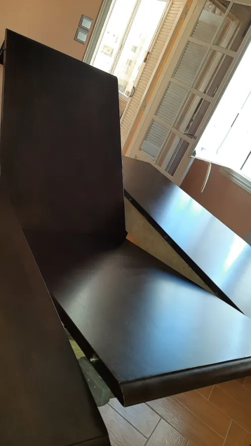 Table haute pour salon avec 8 chaises