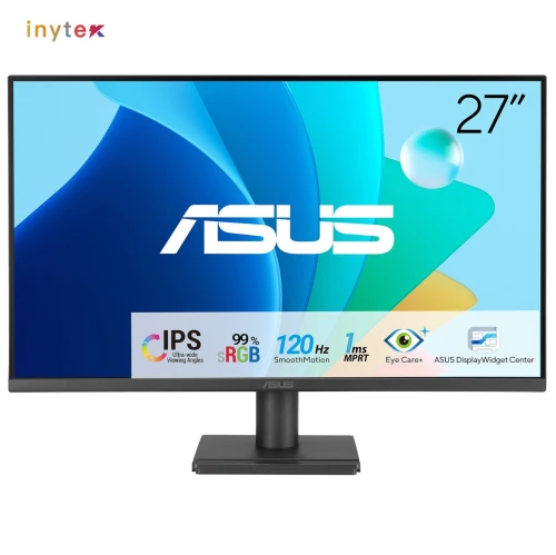 Ecran gaming ASUS VA279HG 27" FHD 1MS DALLE IPS 120HZ ADAPTIVE-SYNC HDMI/VGA BLACK
