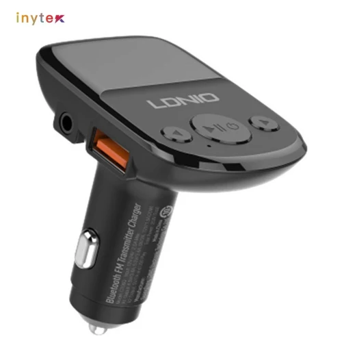 Chargeur De Voiture Transmetteur FM LDNIO C706Q TYPE-C SD PD AUX BT 5.0
