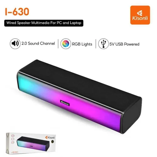 HAUT PARLEUR KISONLI I-630 RGB USB