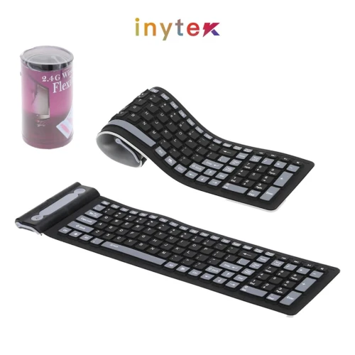 Clavier Flexible SANS FILS 2.4G (D)
