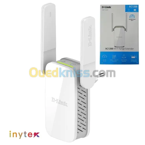 Range Extender Répéteur Wi-Fi AC1200 Dual Band 10/100Mbps DAP-1610 Wi-Fi