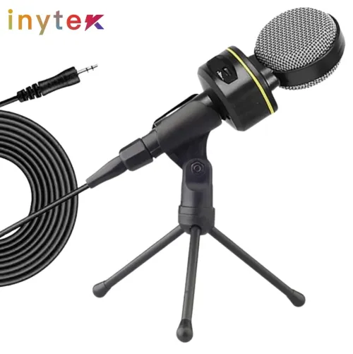 Microphone Omnidirectionnel à 360 Jack 3.5 mm avec Trépied pour PC Mobile  Tablettes  Xbox SF 930