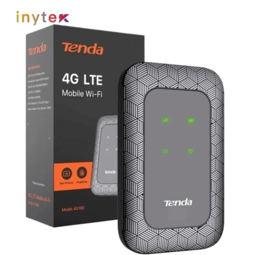 Modem Tenda 4G180-4G LTE-ADVANCED 150 bps pocket Mobile Wi-Fi Hotspot