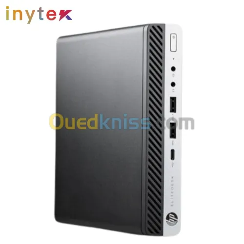 Mini Unité HP 800 G3 I5 6ème génération 8G 256GB USB 3.0 VGA Display Port + Chargeur Original