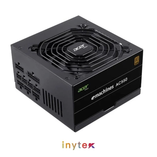 Alimentation PSU ACER AC550 80+ BRONZE FULL MODULAR BLACK 550W