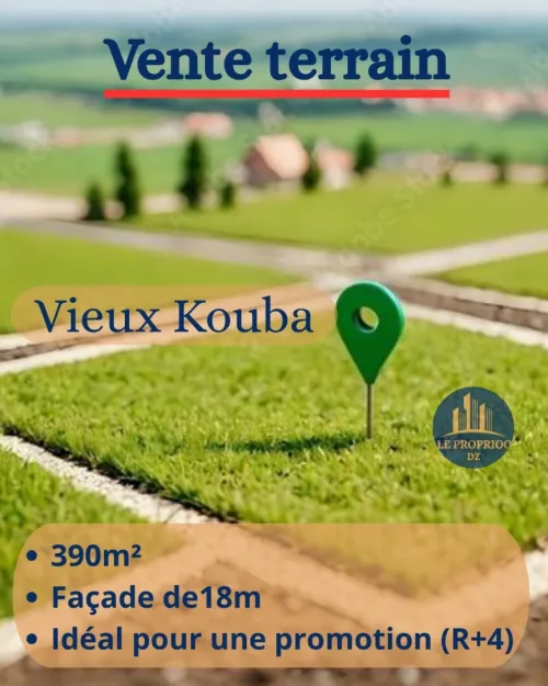Vente Terrain Alger Kouba