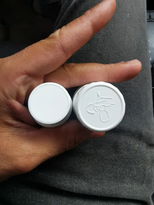 Flacon 30 ml en plastique (HDPE) 