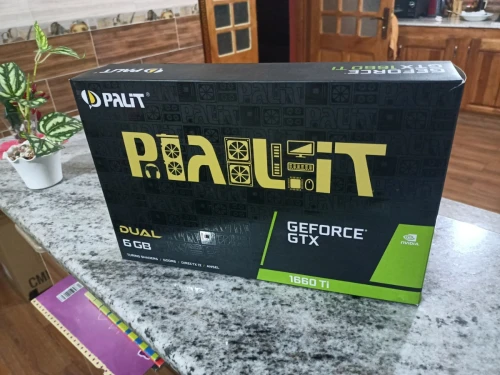 GTX 1660TI PALIT DUAL 6G GPU NVIDIA 