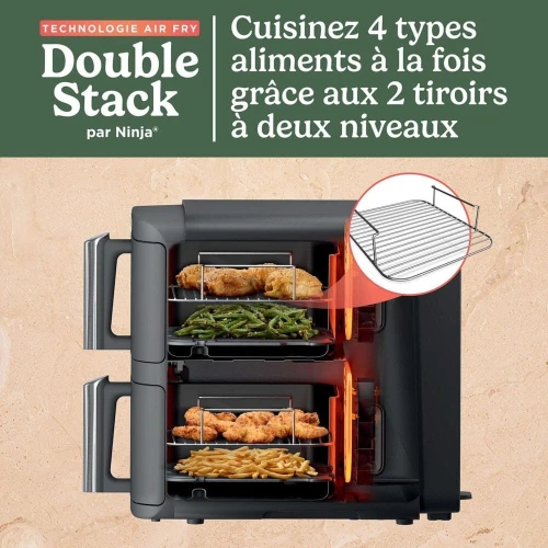 Airfryer double stack