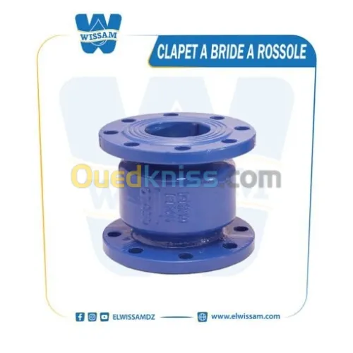 CLAPET A BRIDE A ROSSOL