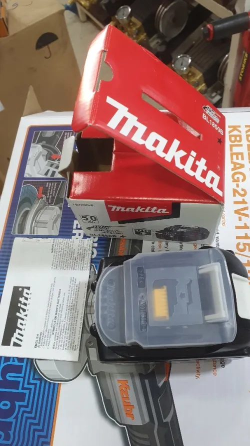 Batterie Makita d'origine 18V 5Ah BL1850B 197280-8 Neuve