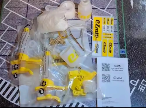 Kit purge frein velo La marque ezmtb original en cuivre neuf sous emballage jamais utilisé 