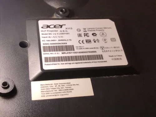 Data show Acer