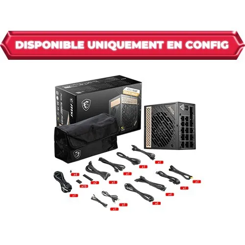 ALIMENTATION MSI MEG AI1300P PCIE5