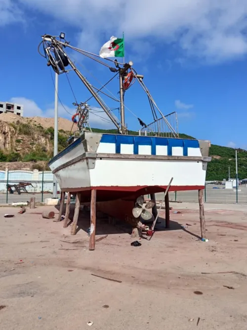 SARDINIER 12 METRES POLYSTERE EN ACTIVITĖ