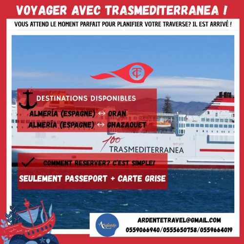  Offres spéciales sur les billets maritimes avec Ardente Travel 