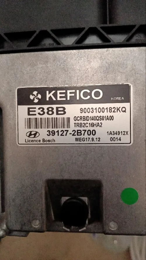 Mémoire calculateur Kia hyundai