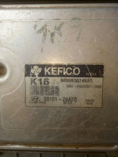 Mémoire calculateur Kia hyundai