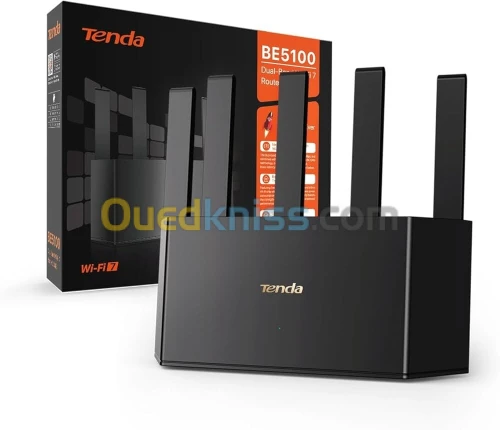 ROUTEUR TENDA TE6L PRO BE5100 WI-FI 7 DOUBLE BANDE