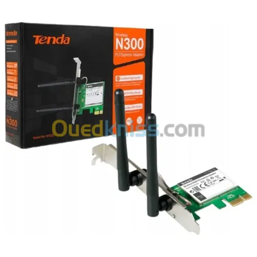 CARTE RESEAU WIFI PCI EXPRESS TENDA W322E N300