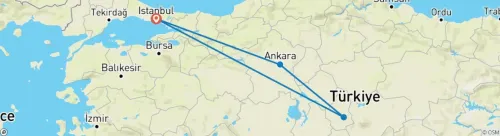Circuit Istanbul, Ankara et la Cappadoce (Serie Classic) 07 nuits 08 jours prix a partir 230 000 dzd
