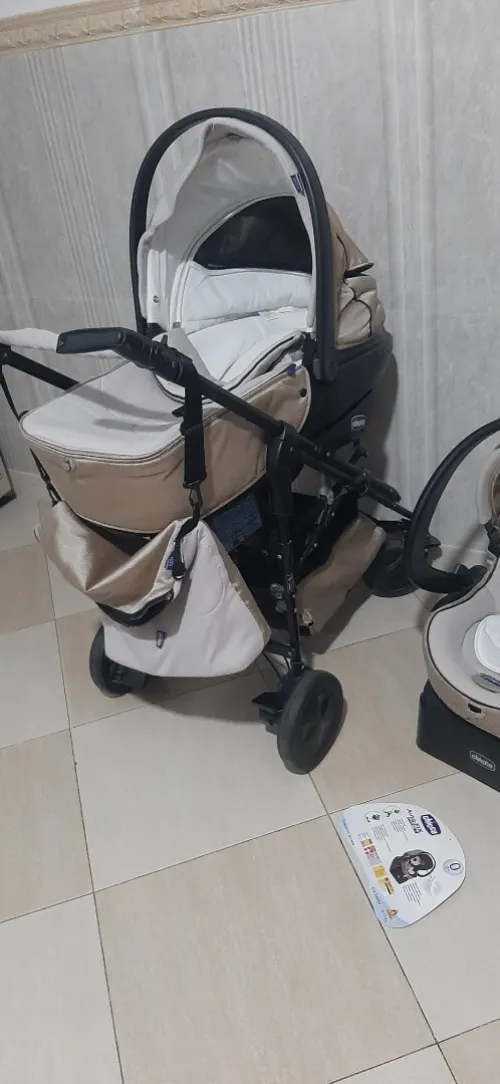 Pack trio poussette 3 en 1  ماركة ايطالية