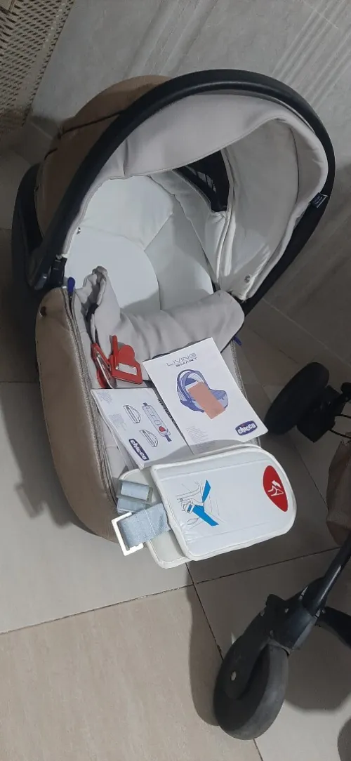 Pack trio poussette 3 en 1  ماركة ايطالية
