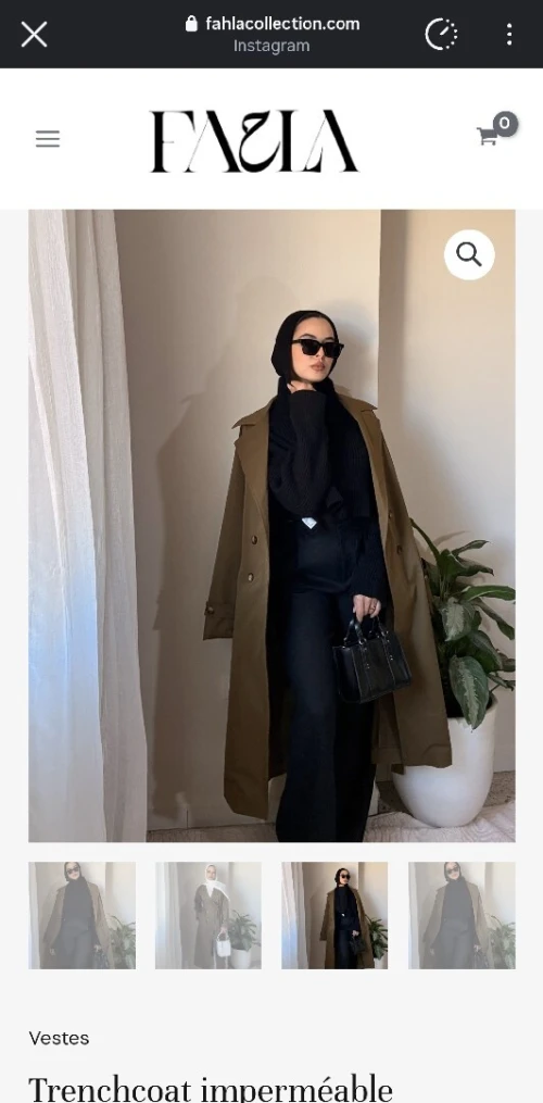 TRENCH COAT KHAKI taille 03