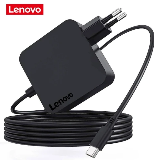 Chargeur Lenovo Type C 65W pour PC portable