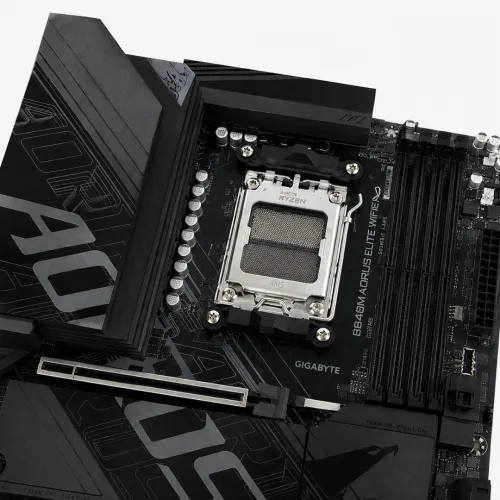 CARTE  MERE B840M AORUS ELITE WIFI6E GIGABYTE SOCKET AM5 7TH 8TH 9TH SERIES AMD RYZEN DUAL 4 DDR5 8200