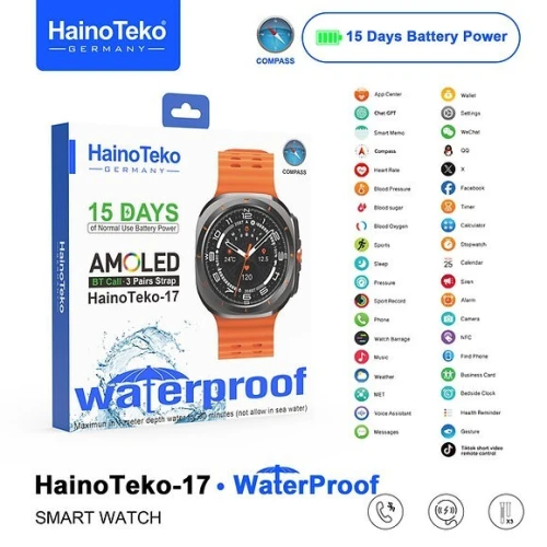 MONTRE SMRAT WATCH HAINO TEKO 17 WATER PROOF