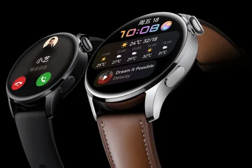 Montre Huawei Smart Watch GT3 Pro Titanium Edition AMOLED Santé GPS IP68 Etanche Sport Autonomie