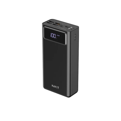 Power Bank Havit 40000 mAh PD18W QC30 PB56 Grande Capacité Puissante Mobile