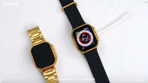 La montre Smart Watch Haino Teko G9 Ultra Max Edition Gold combine design premium, fonctionnalités