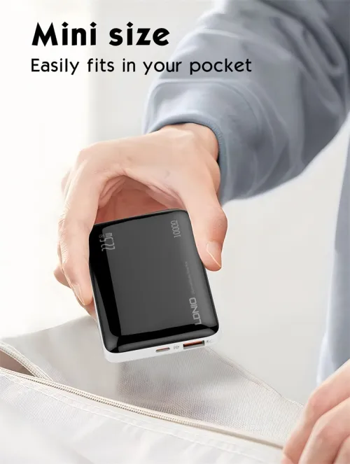 POWER BANK LDNIO 10000MH PQ25 22.5W