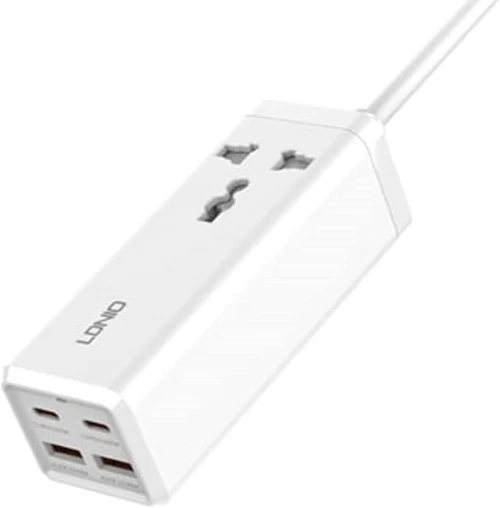 CHARGUER LDINIO  2 USB  2 TYPE C 65W SC1418